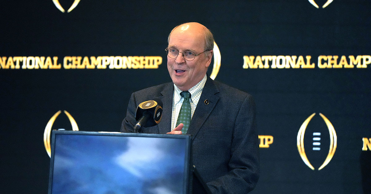 Bill Hancock: 'Stacked' top of CFP rankings made for 'probably the toughest' choice in 10-year history