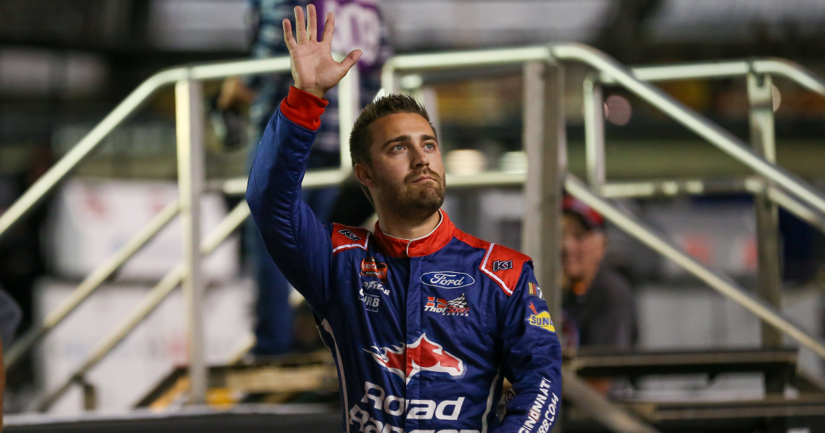 Ty Majeski wins Truck Series Pole Award for LiUNA! 175 at the Milwaukee Mile