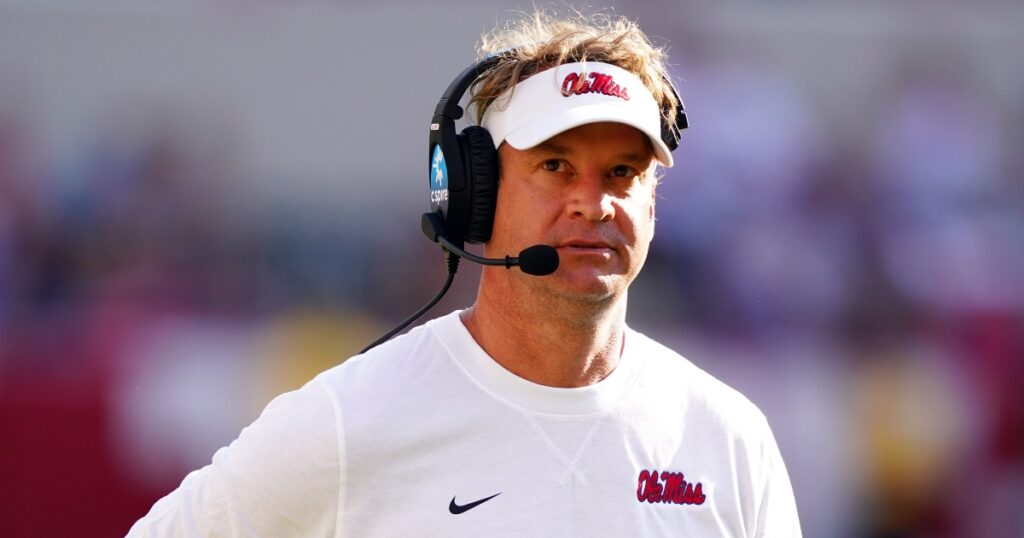 Ole Miss HC Lane Kiffin