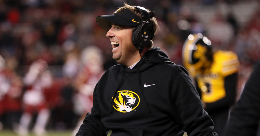 Missouri coach Eli Drinkwitz described what it feels like to play in a New Year's Six bowl