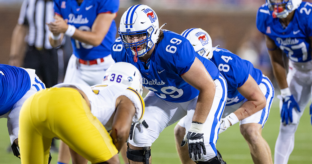 SMU OL Jacob Waller enters NCAA Transfer Portal - On3