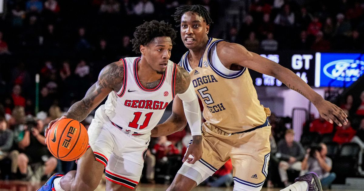 Georgia Basketball Tops Tech For First Win Over Yellow Jackets Since 2019