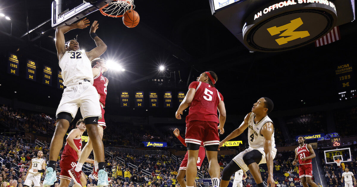 Michigan hoops drops game to Indiana in Big Ten opener at Crisler Center