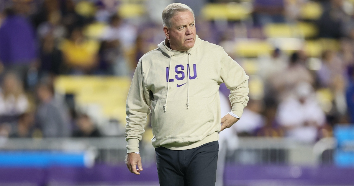 Brian Kelly addresses how LSU is approaching decision on whether or not ...