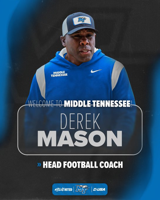 Derek Mason Middle Tennessee State