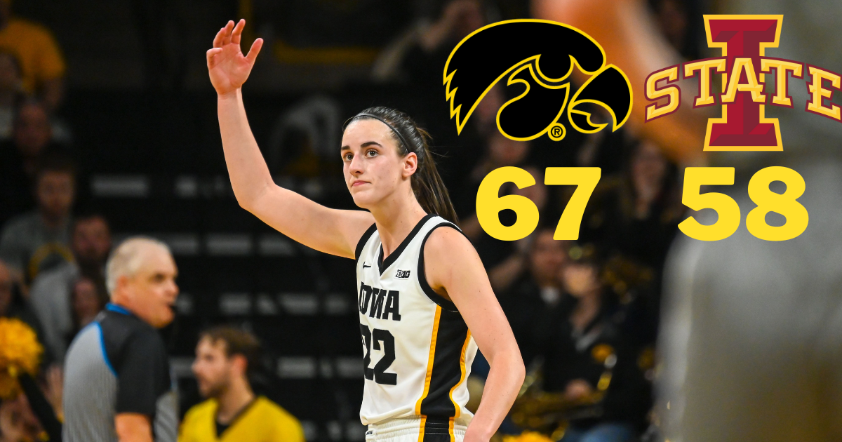 Iowa Women's Basetball Staves Off An Iowa State Upset Attempt