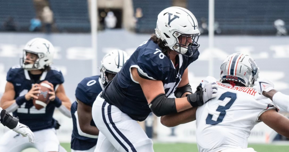 Louisville lands commitment from Yale OL Jonathan Mendoza - On3