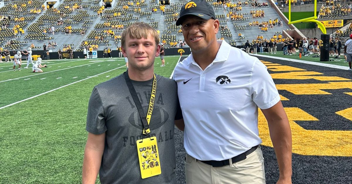 Kicker Tripp Woody makes college decision