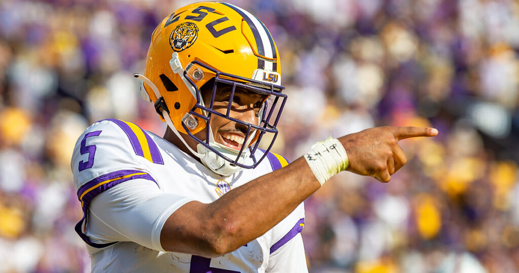 LSU QB Jayden Daniels