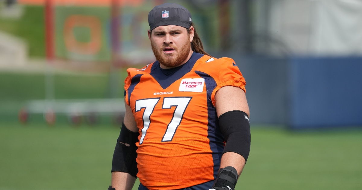 Broncos OL Quinn Meinerz hospitalized after Sunday’s game due to elevated heart rate