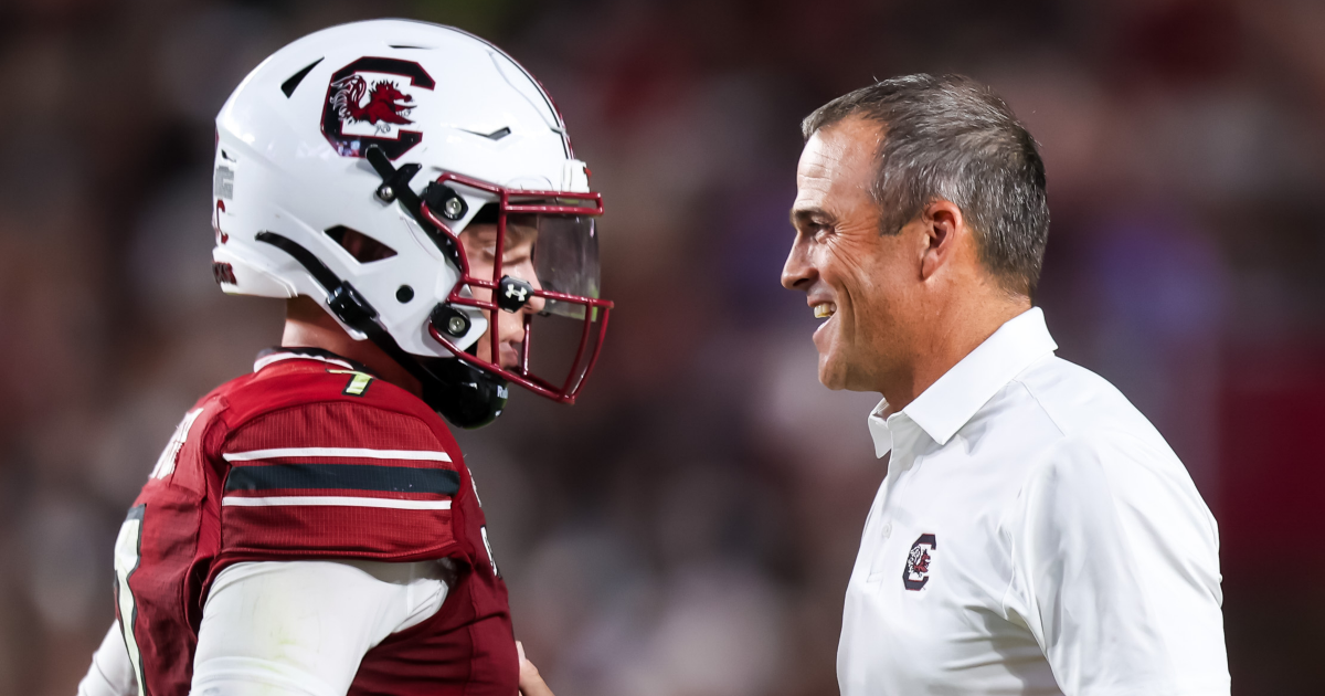What South Carolina's Shane Beamer had to say about Spencer Rattler's