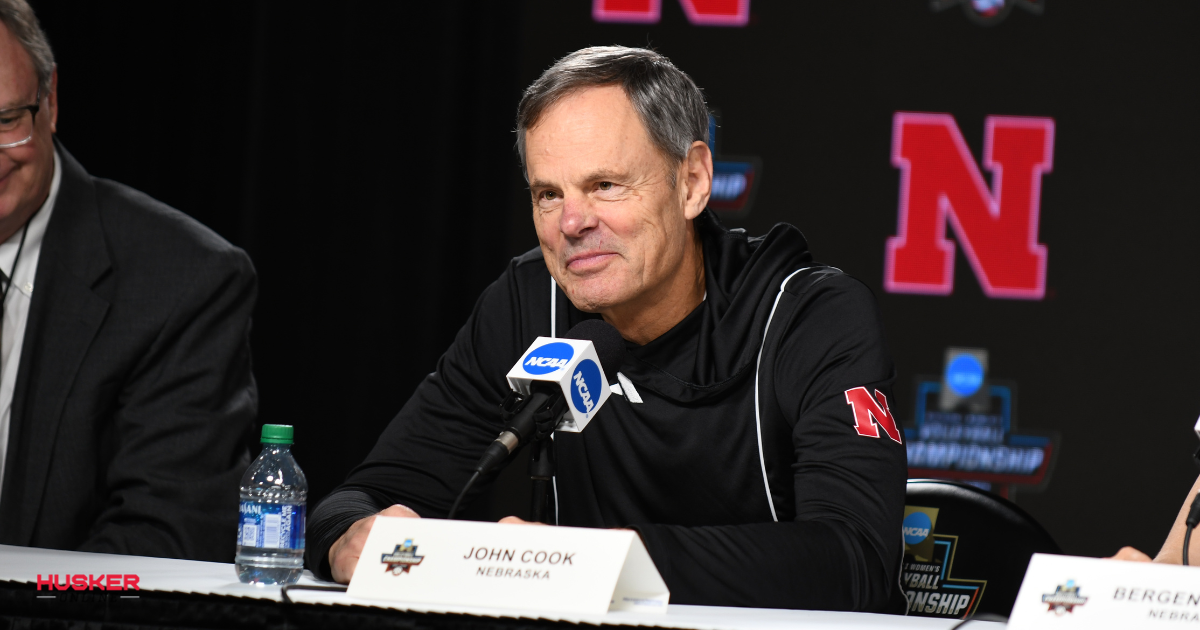 Nebraska Coach John Cook Named National Coach Of The Year