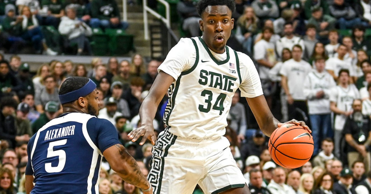 Michigan State transfer forward Xavier Booker commits to  UCLA