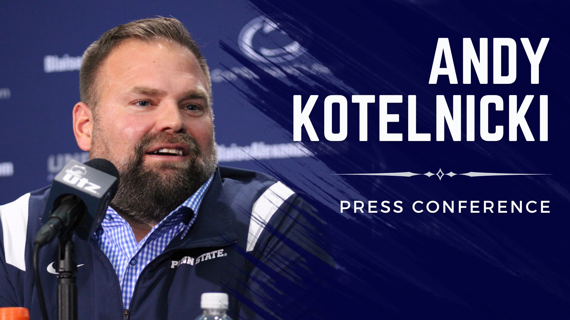 Penn State offensive coordinator Andy Kotelnicki introductory press ...