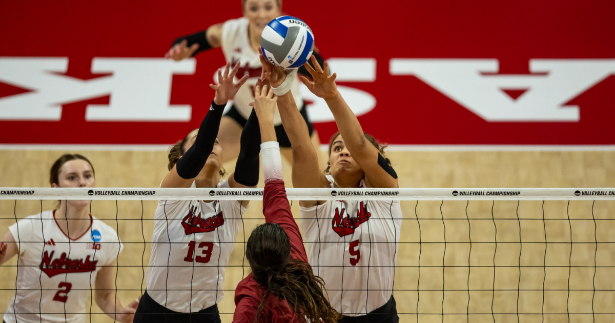 Middle blocker Bekka Allick's energy, block "huge" for Nebraska