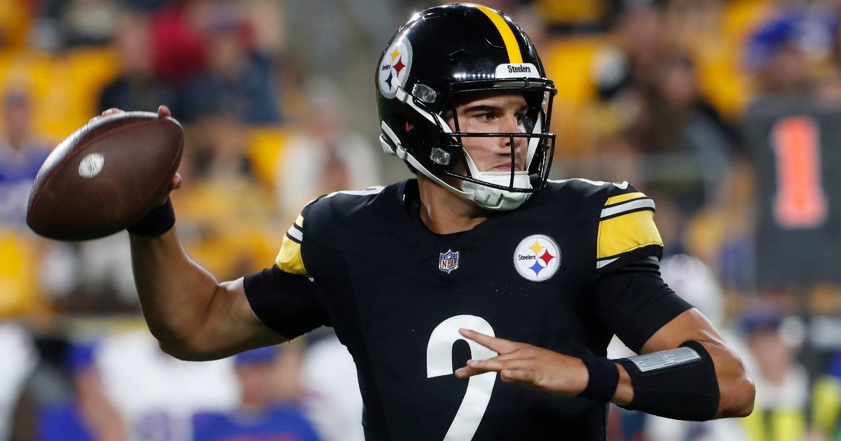 Mason Rudolph Replaces Mitch Trubisky As Steelers Quarterback