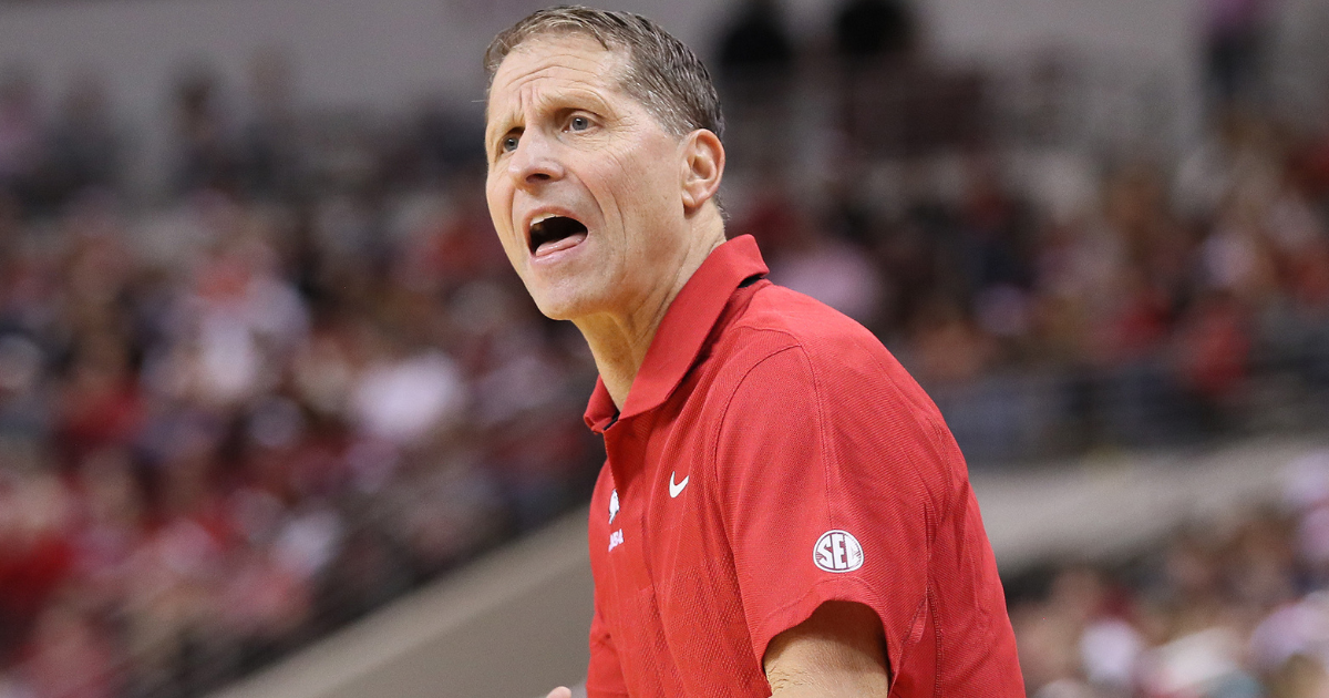 Eric Musselman Explains Why Arkansas Played Zone Defense For First Time ...