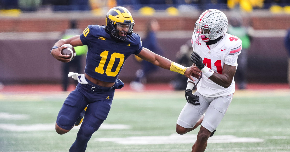 Comparing Jalen Milroe to Michigan scout team QB Alex Orji On3