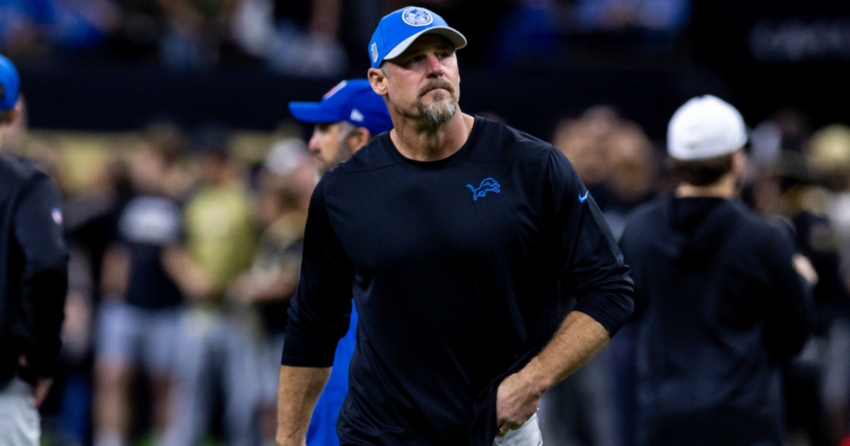 Detroit HC Dan Campbell Reacts To Lions Winning NFC North For First ...