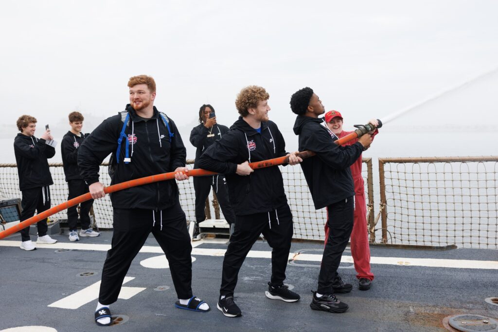 Kentucky Football Gator Bowl outing at Naval Station Mayport