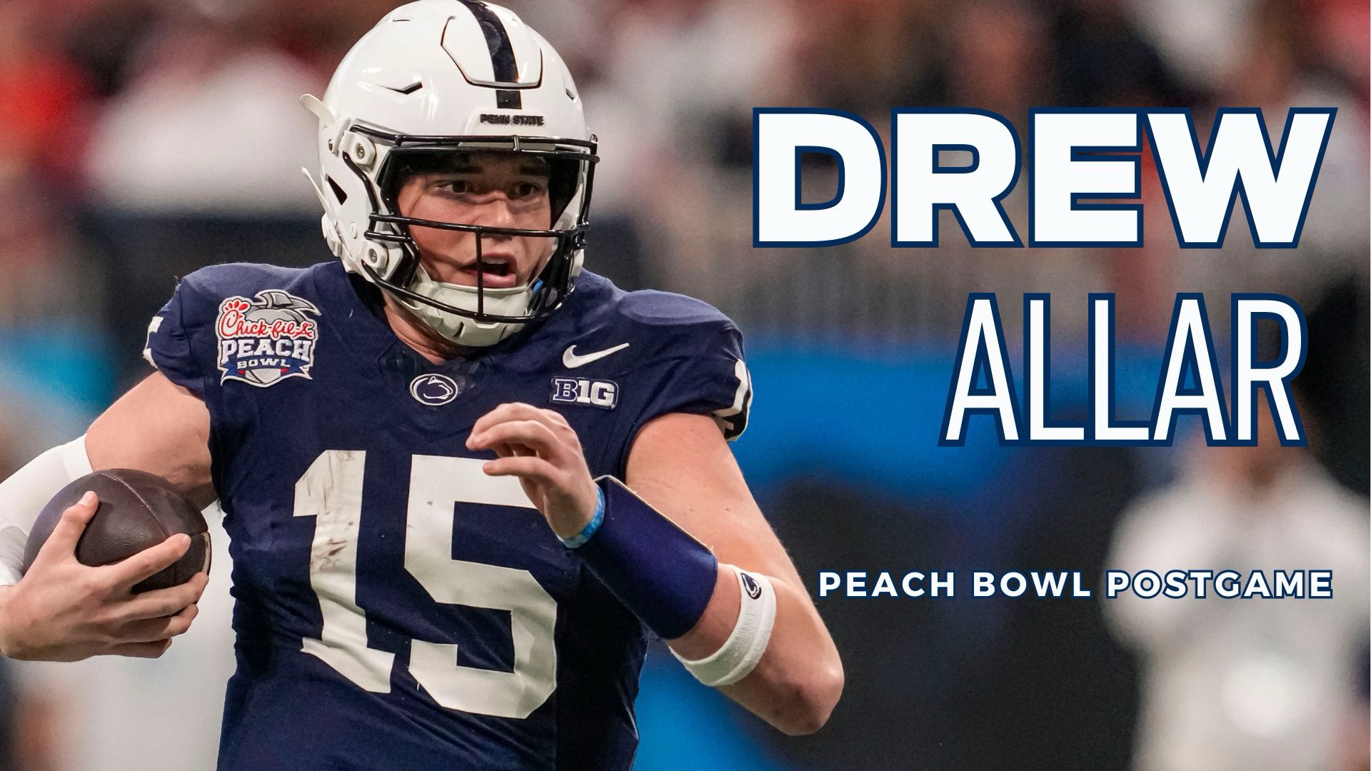 Penn State Quarterback Drew Allar Postgame Press Conference - On3