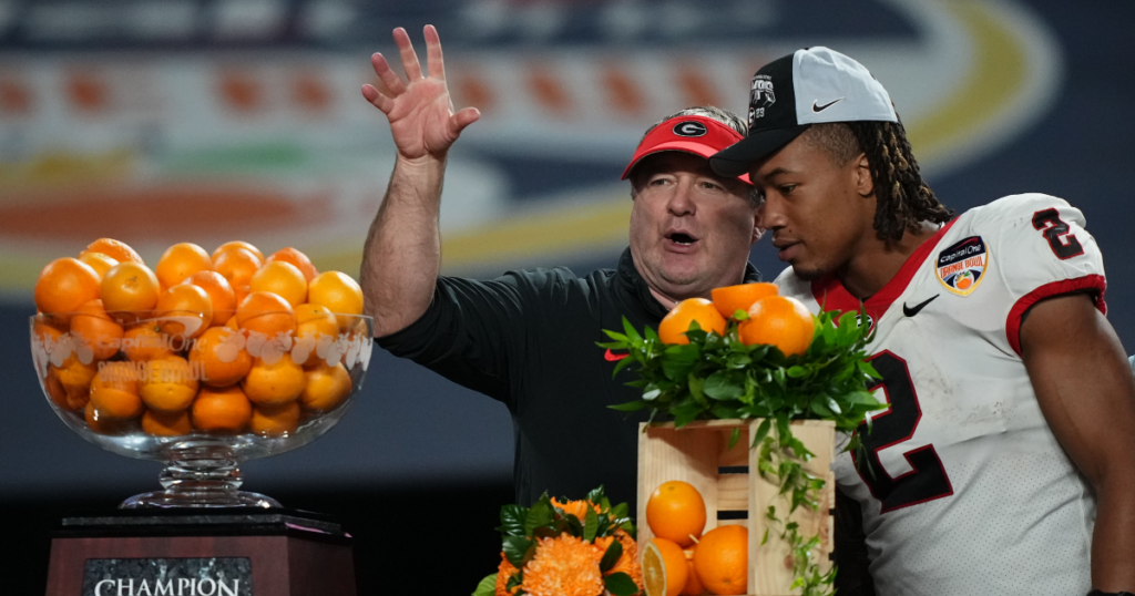 Georgia coach Kirby Smart had an important pregame message to his team