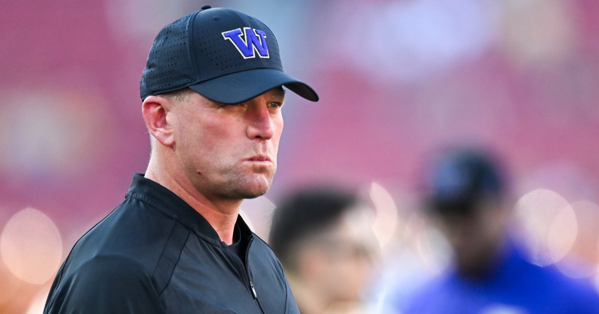 Kalen DeBoer reveals how Washington is different from last year's matchup vs. Texas