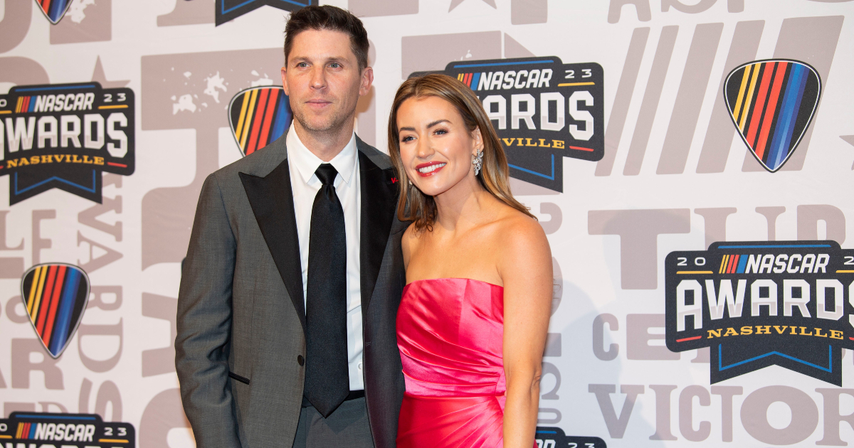 Denny Hamlin and longtime girlfriend Jordan Fish get engaged