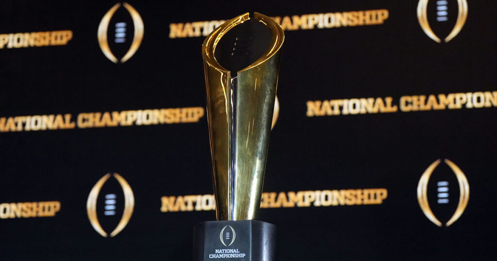 College Football Playoff CFP Trophy