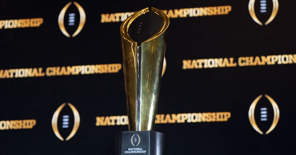 Texas Opens With The Third Best Odds To Win The 2024 National   Cfp Trophy 