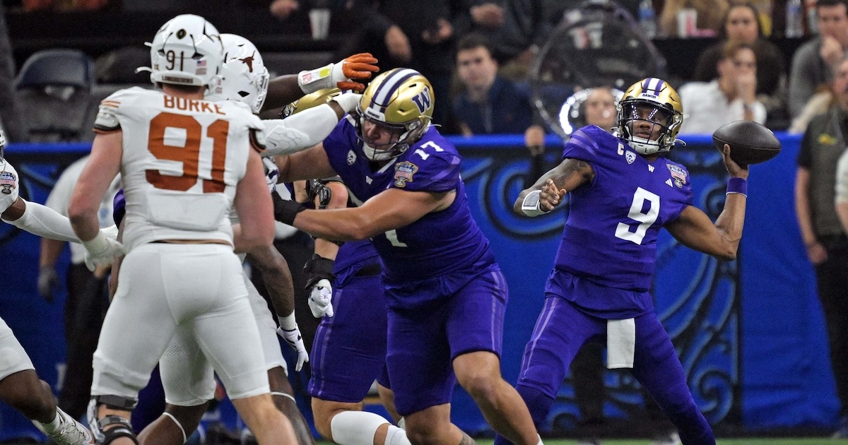 Washington beats Texas 37-31 in Sugar Bowl to advance to College ...