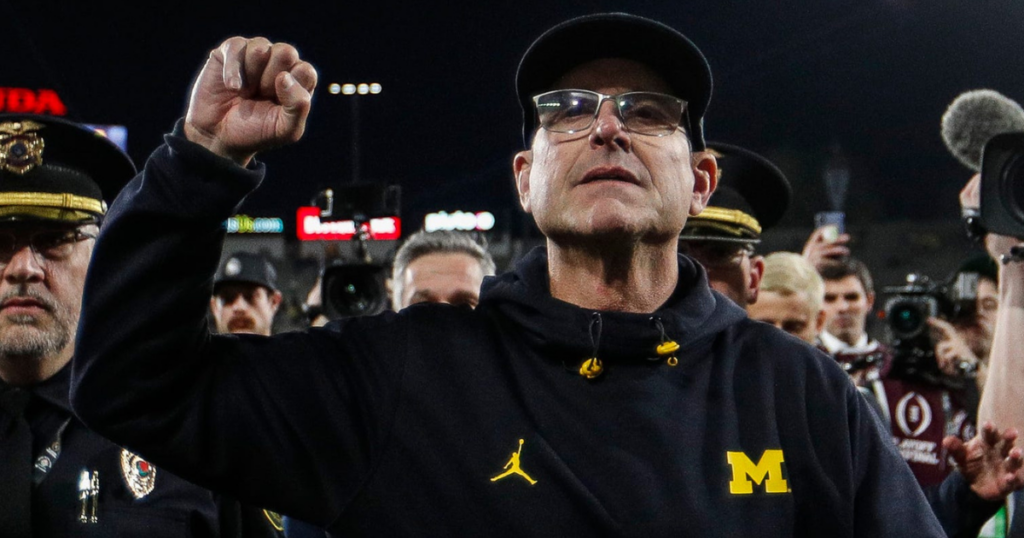 Michigan HC Jim Harbaugh