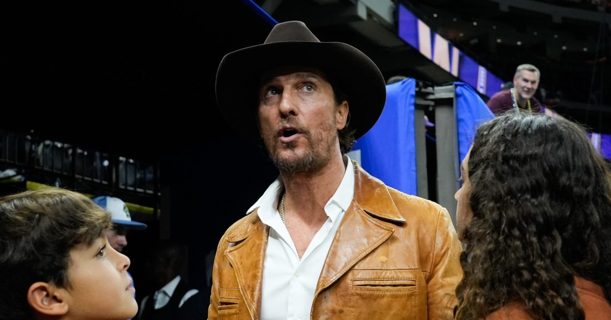 Matthew McConaughey watches final play of Texas’ Sugar Bowl loss