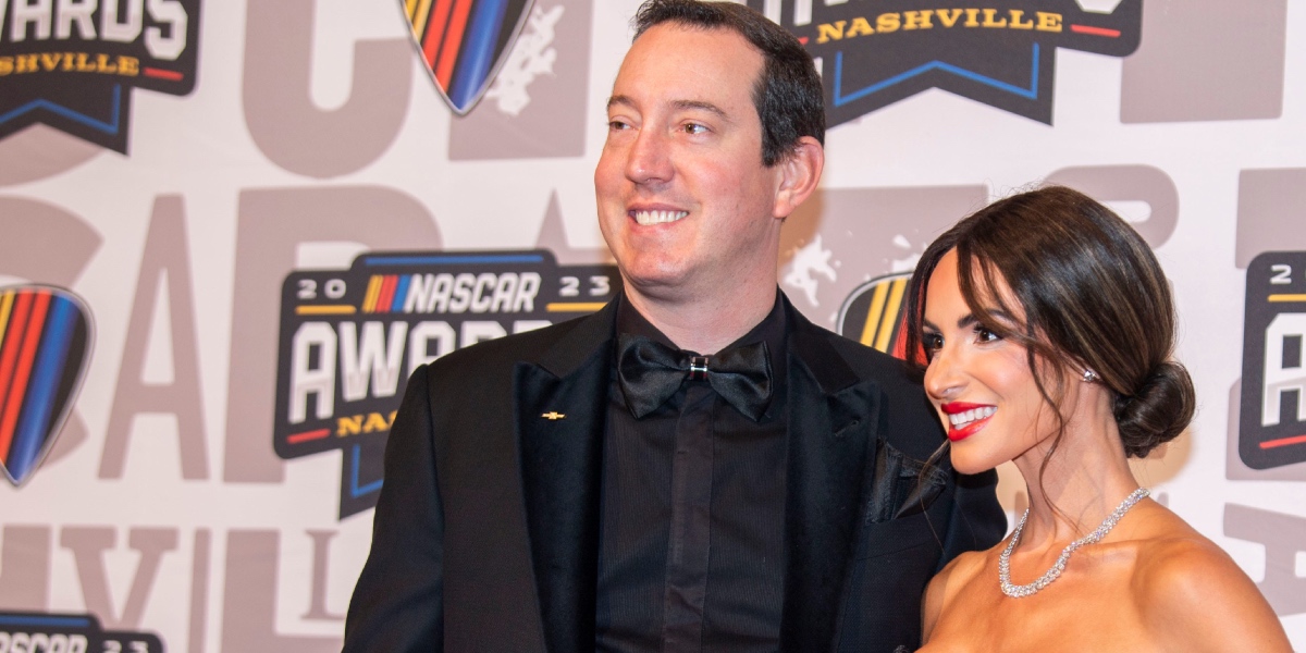 Kyle Busch on an island vacation with wife Samantha ahead of 2024 season