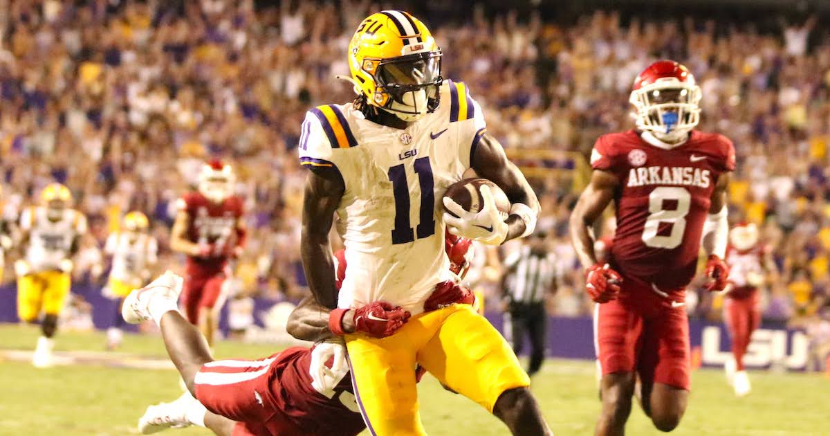 LSU WR Brian Thomas, Jr. enters 2024 NFL Draft On3