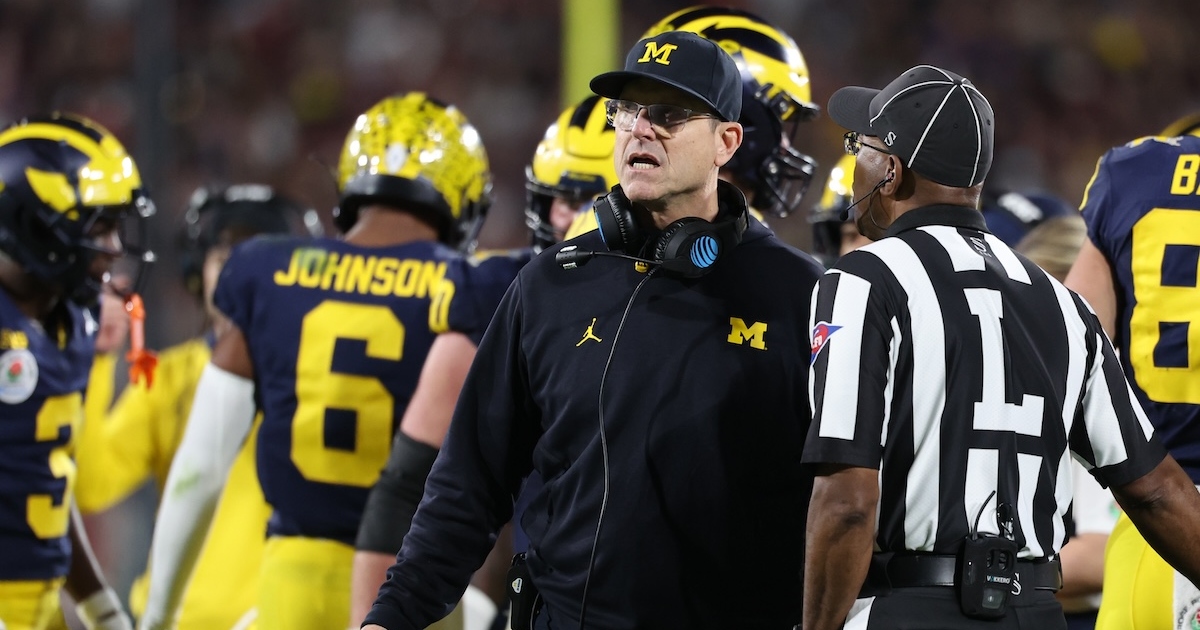 Jim Harbaugh proud of how Michigan responded to pressure moments vs