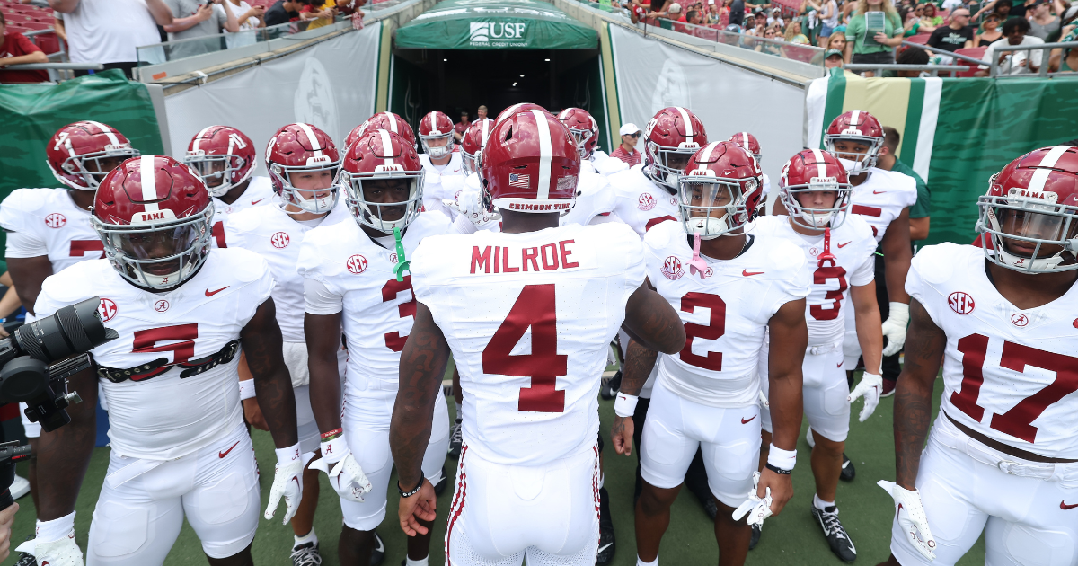 Alabama seasonlong participation chart, redshirt candidates