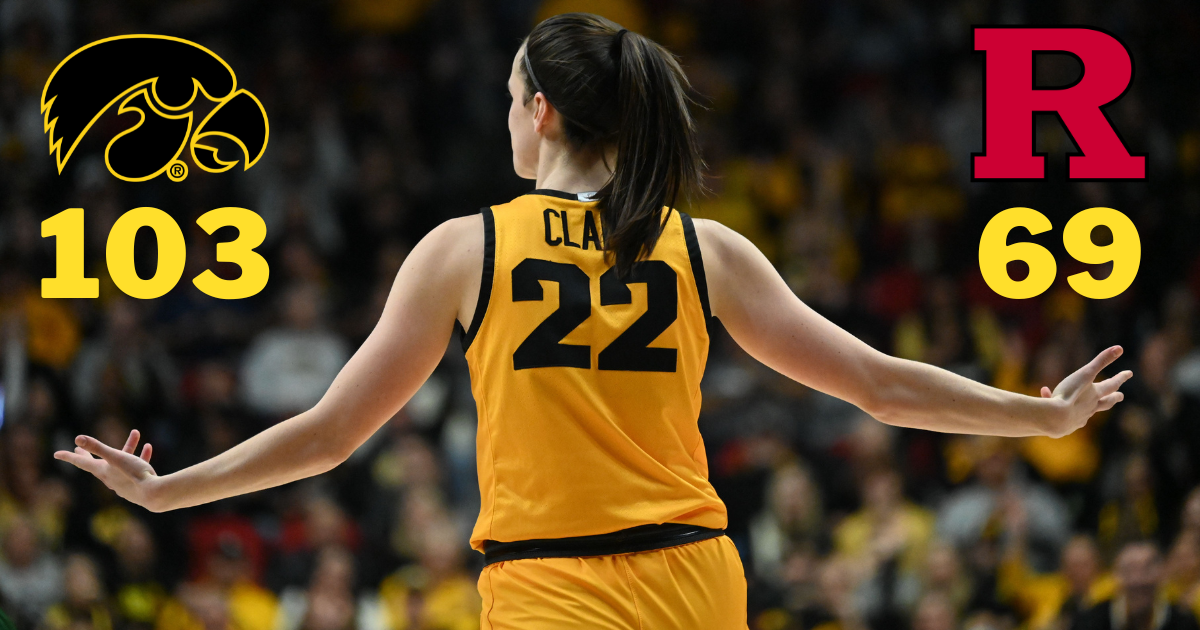 Iowa women's basketball blows out Rutgers