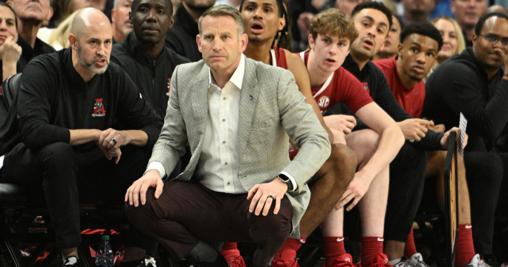 Alabama coach Nate Oats