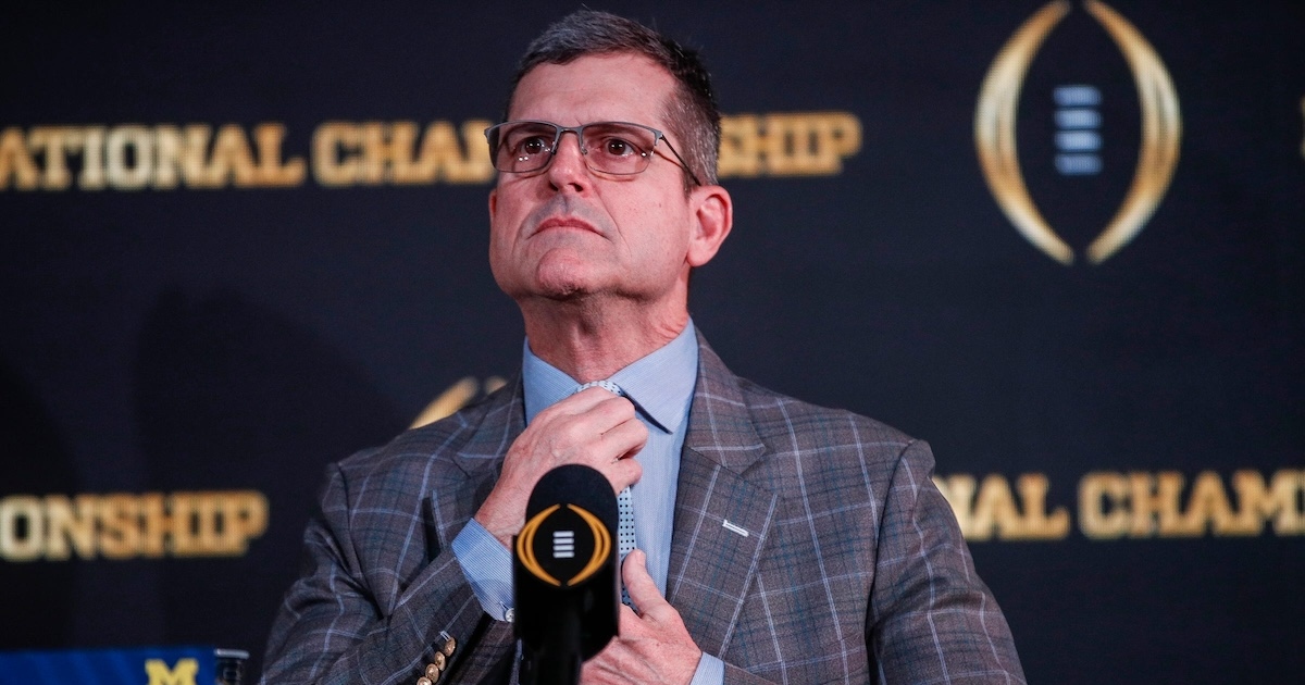 Jim Harbaugh 'having A Blast' Watching Michigan Overcome Obstacles This ...