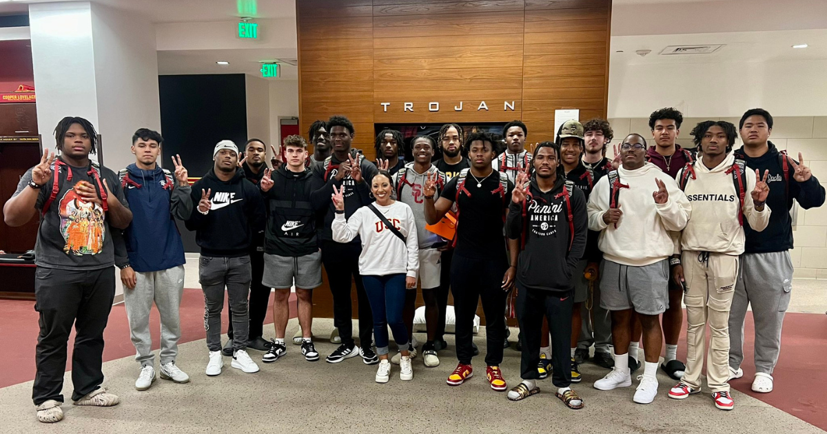 USC 2024 early enrollees arrive on campus On3