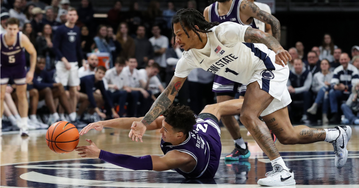 Penn State lets lead slip away, falling 76-72 to Northwestern - On3