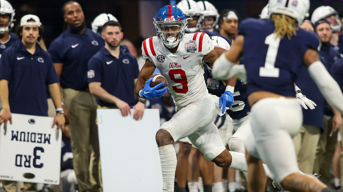 Ole Miss boasted one of the top quarterbacks and receivers in 2023