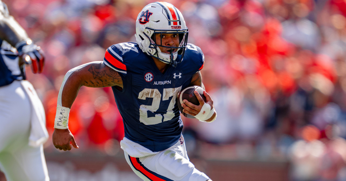 Auburn RB Jarquez Hunter to return in 2024