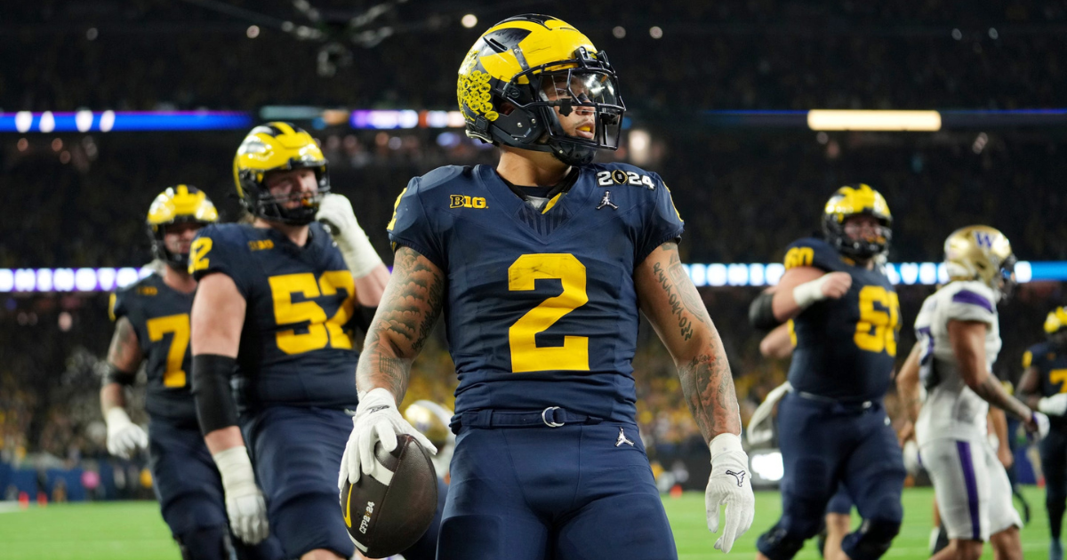 Michigan RB Blake Corum declares for 2024 NFL Draft On3