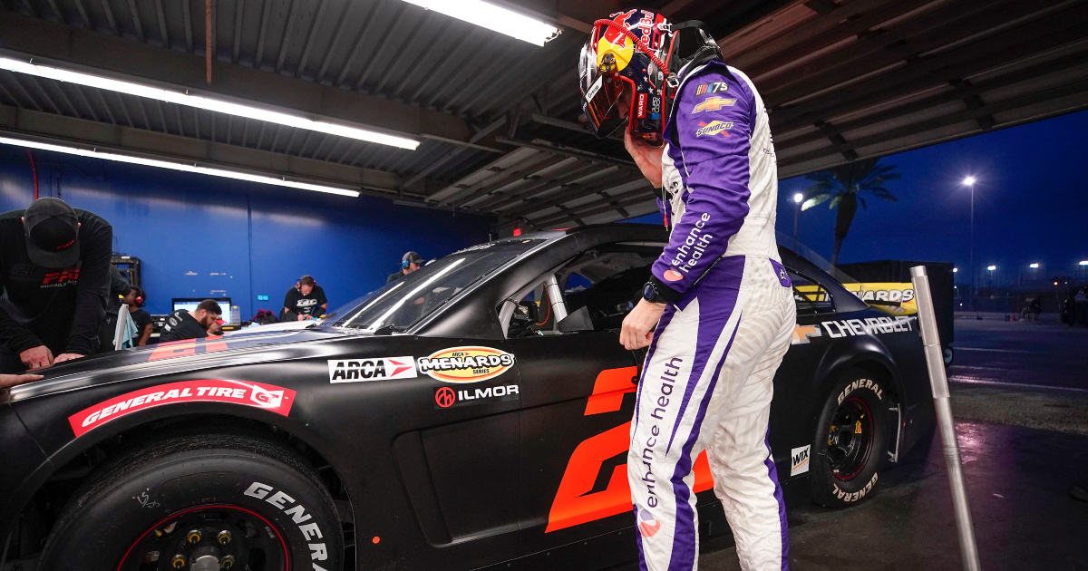 Shane van Gisbergen rises on ARCA practice charts after second Daytona