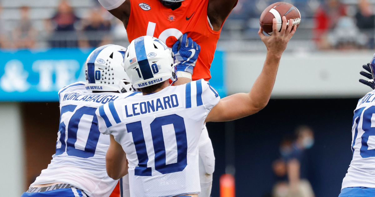 What We Learned About Notre Dame QB Riley Leonard In Every Duke Start ...