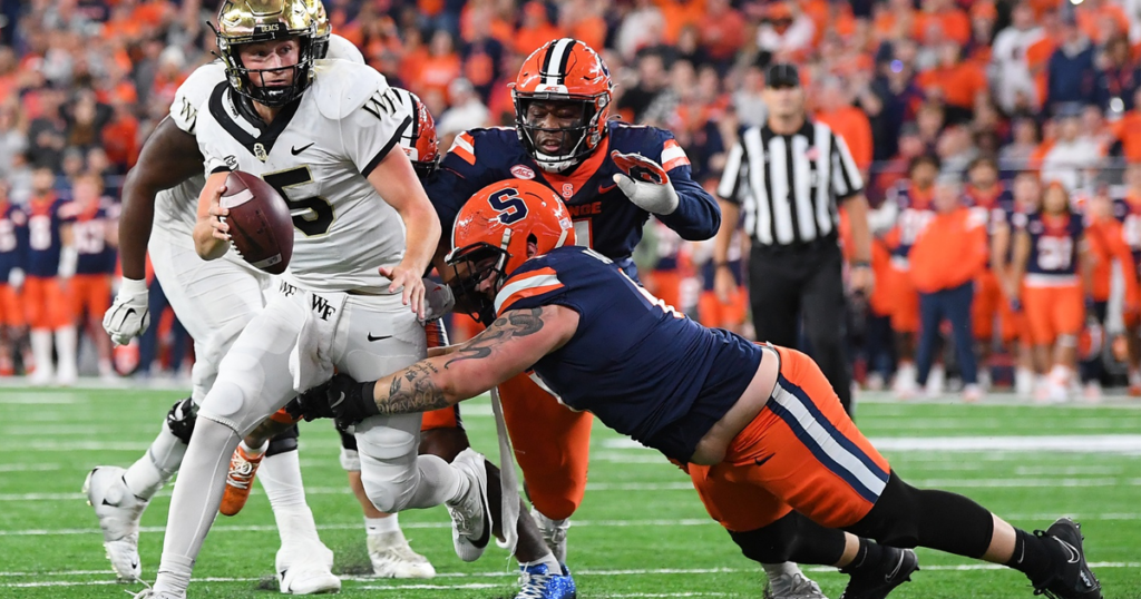 Kevon Darton, Syracuse defensive lineman