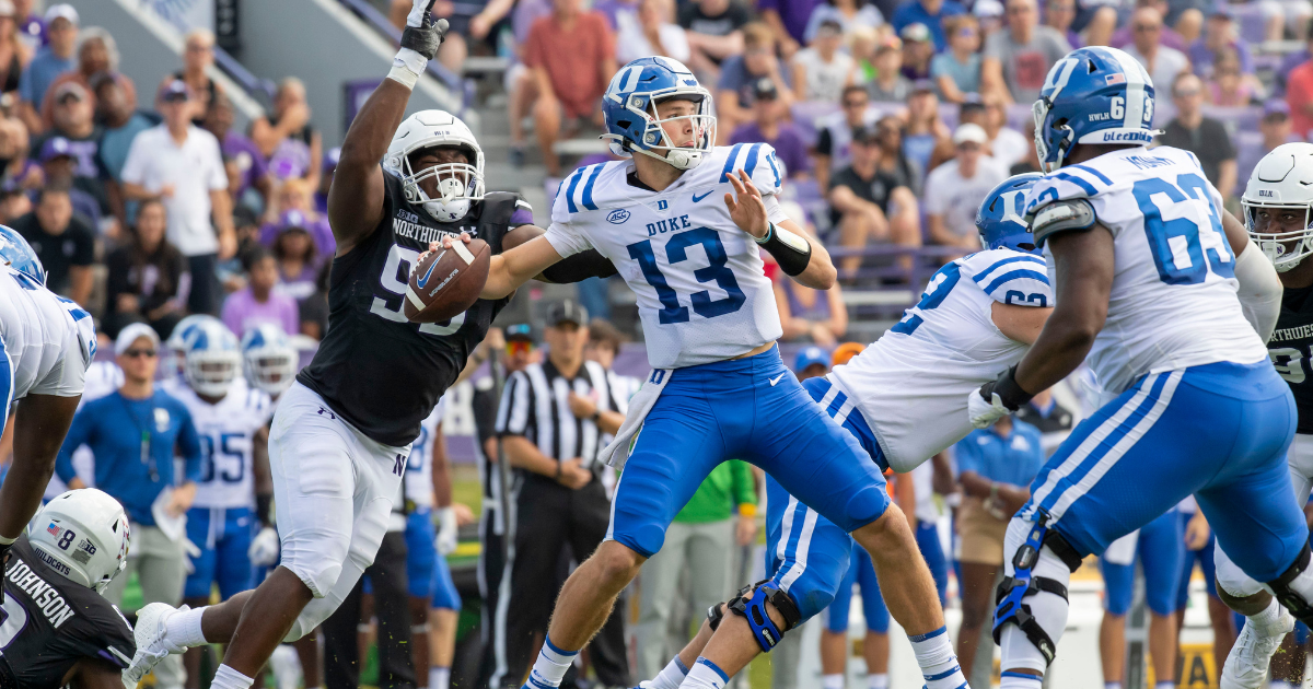 What We Learned About Notre Dame QB Riley Leonard In Every Duke Start ...