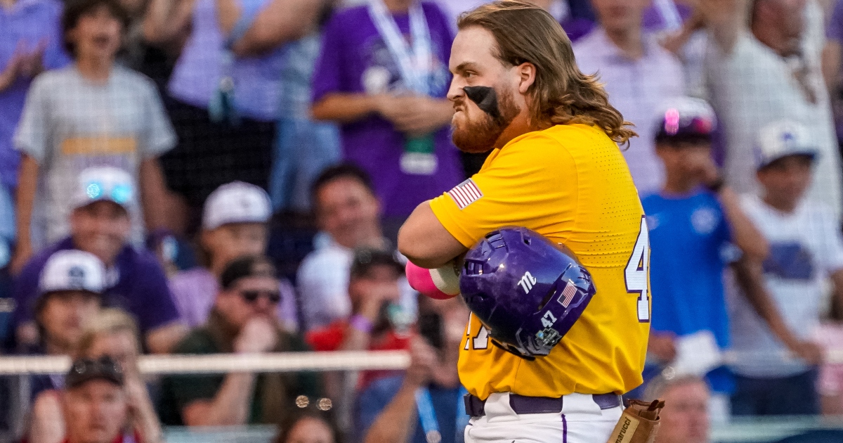 Tommy White on LSU’s current run: ‘I do it for the guys before me’